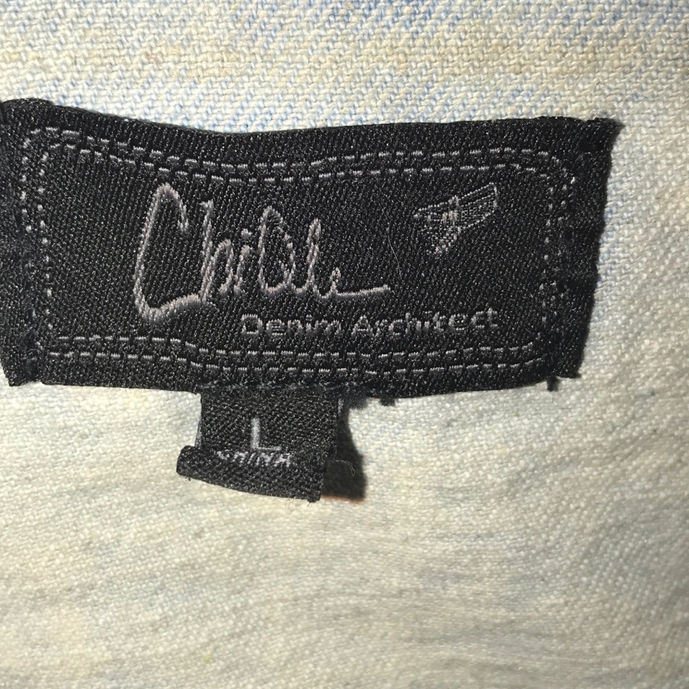 Distressed denim Jacket - Picture 3 of 3